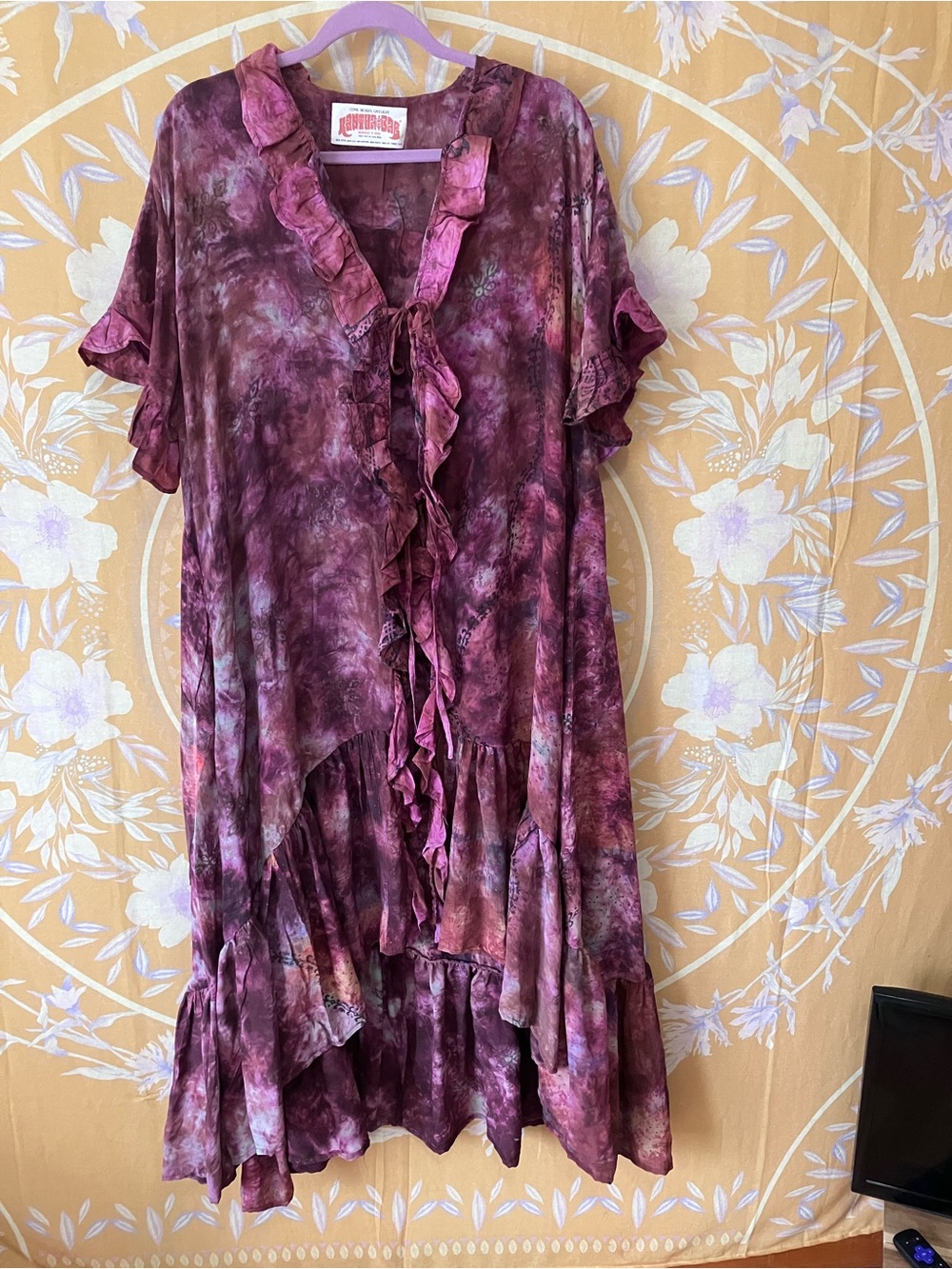 Crepe Sari Summer Pixie Duster